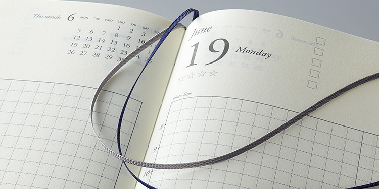 ディスカヴァーダイアリー デイトゥデイ 2026（A5サイズ、カバー無、本体のみ）